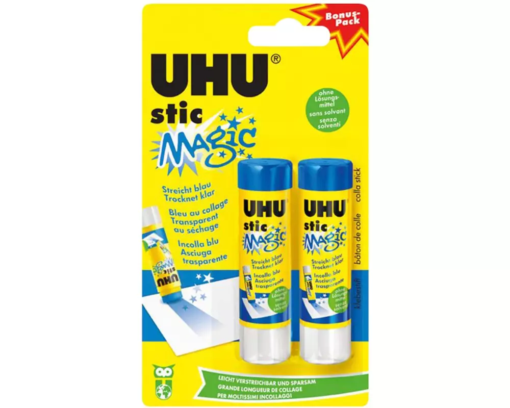 UHU Klebestift-Set Magic 8.2 g, 2 Stück