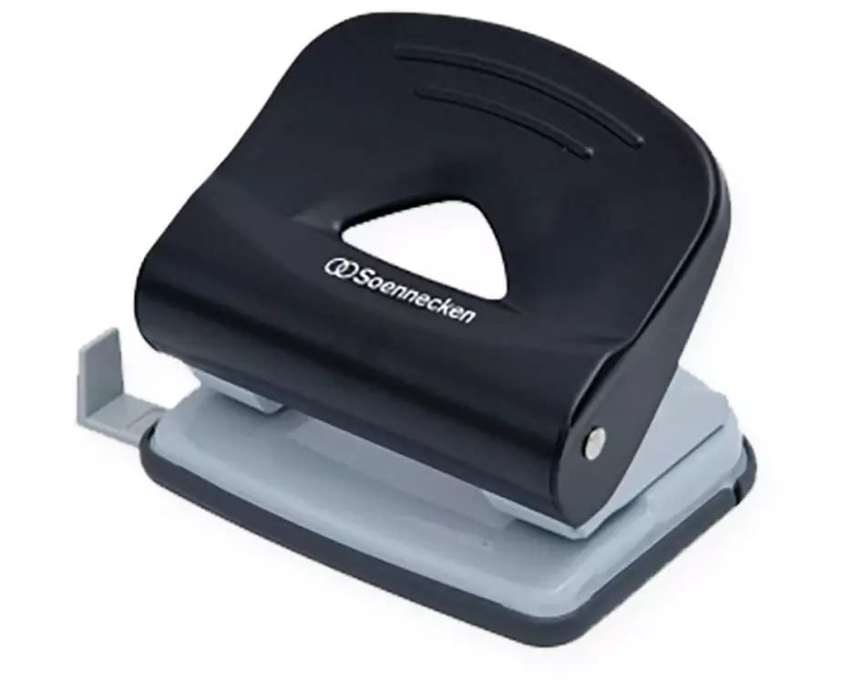 Soennecken Locher 25 Seiten, Grau