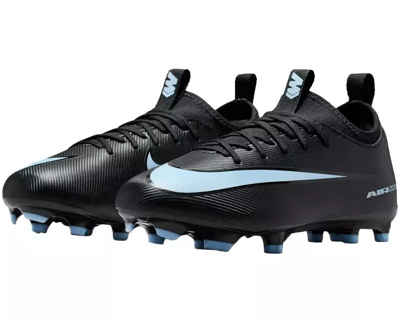 NIKE Fussballschuh Mercurial Academy Air Zoom Blau/Schwarz, 34