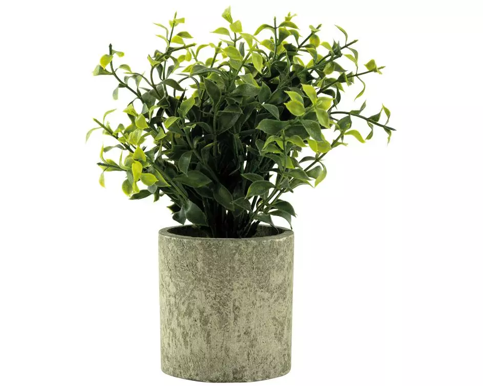 Dekomat AG Kunstpflanze Kräuter im Topf 20 cm / 90 cm mit Topf