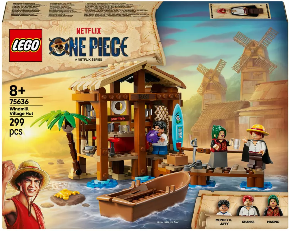 LEGO® Hütte im Windmühlendorf 75636