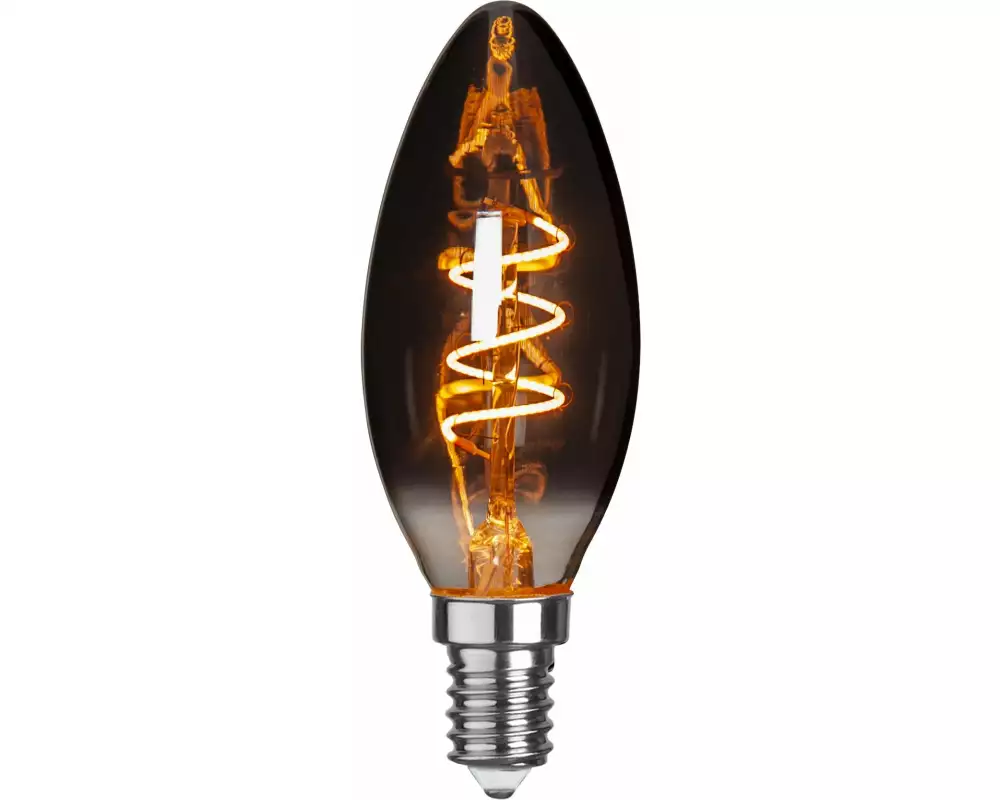 Star Trading Lampe LED Grace Smoke, 3 W, E14, Warmweiss (WW)