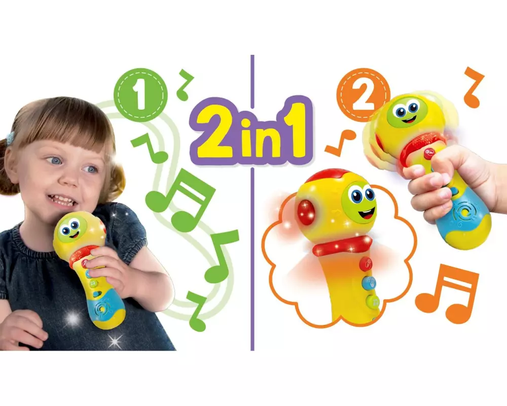 Lisciani Carotina Baby Mikrofon 2 in 1