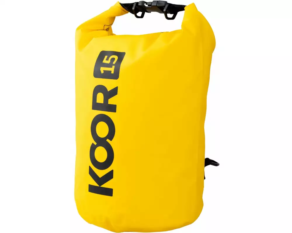 KOOR Dry Bag Zaaino Gelb 15 l