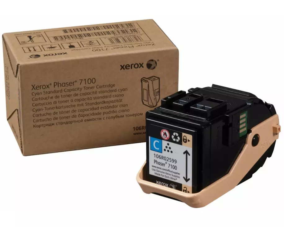 XEROX XFX Toner cyan Std Capacity 4.500 pages for Phaser 7100