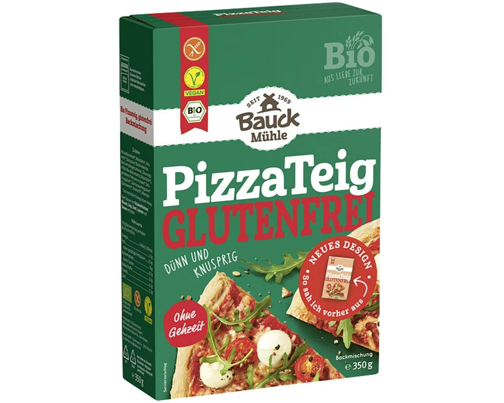 Bauck Mühle Backmischung Pizzateig Glutenfrei, 350 g