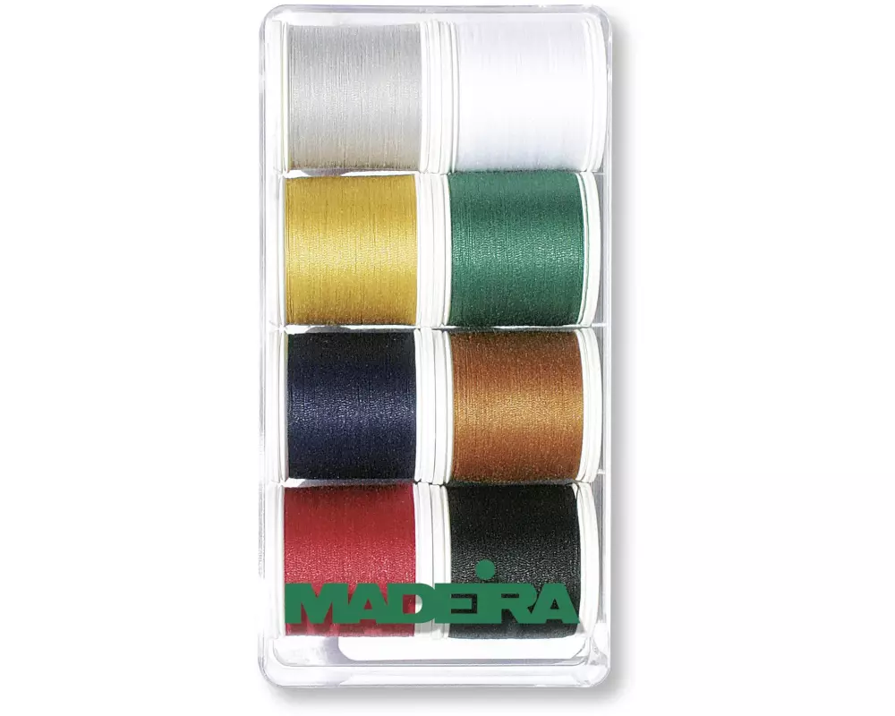 Madeira Näh-, Quilt und Overlockgarn Aerofil Garnbox Mehrfarbig