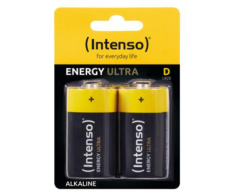 INTENSO Energy Ultra D LR20 7501442 Alkaline 2pcs blister