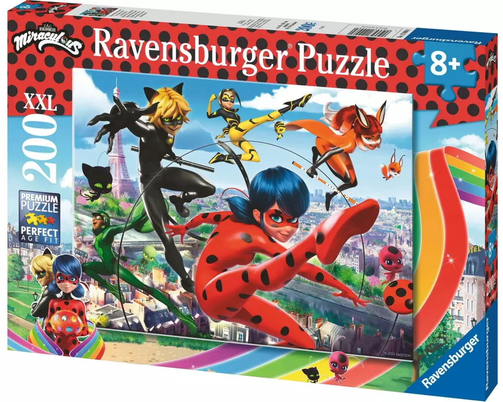 Ravensburger Puzzle Superhelden-Power 200 XXL Teile