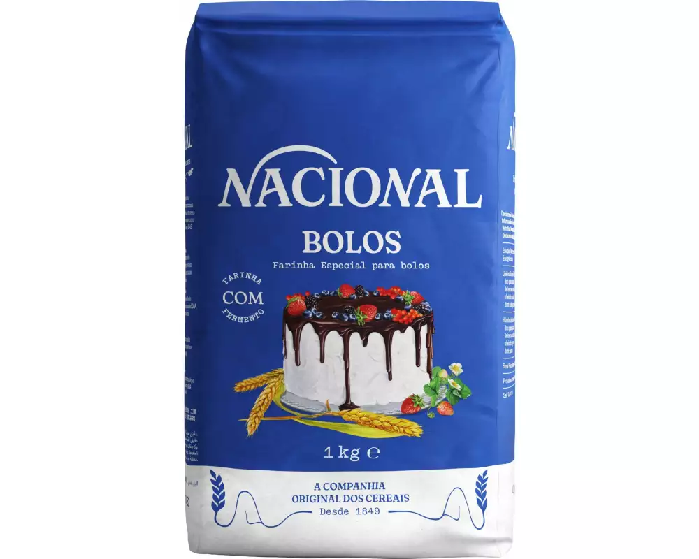 Nacional Bolos – Spezialmehl für Kuchen 1 kg