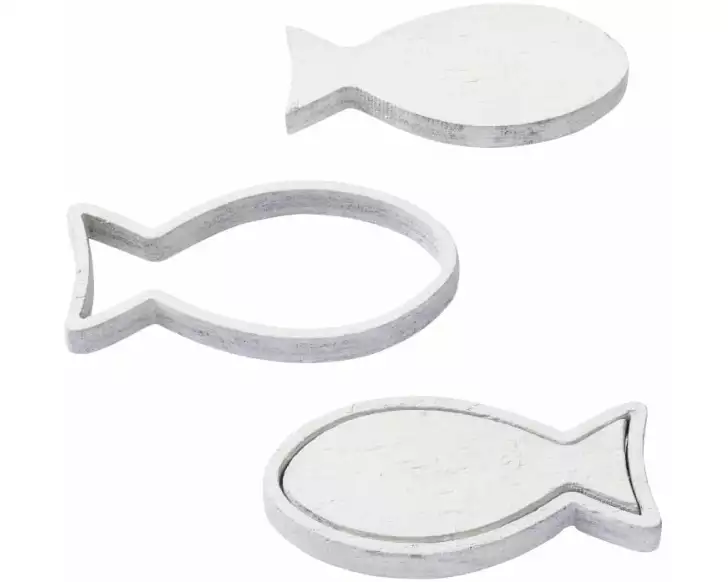 HobbyFun Streudeko Fisch 8 Stück