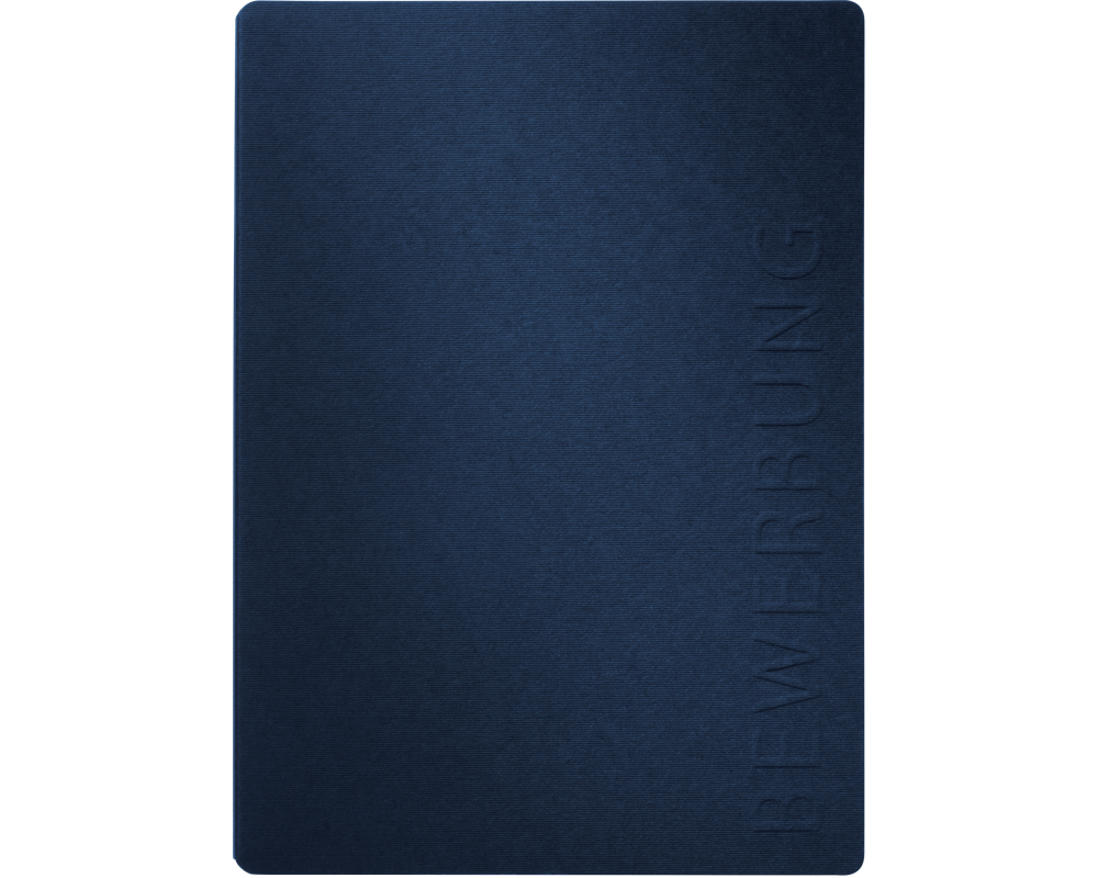 PAGNA Bewerbungsmappe Stream A4 44122-02 blau