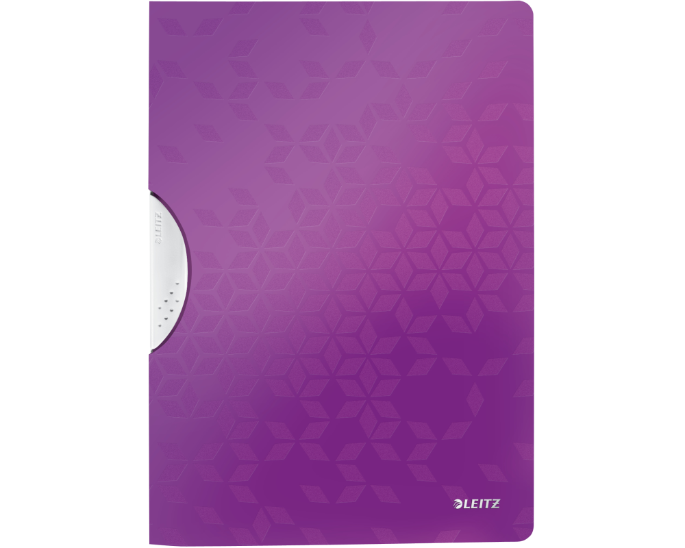 LEITZ Klemmhefter WOW ColorClip A4 41850062 violet 30 Blatt