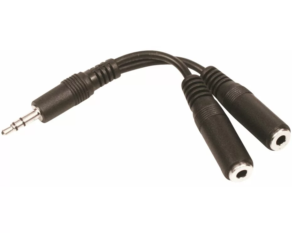 Sandberg Adapter Cable, Stereo, 3,5mm-2x3,5mm, Splitter