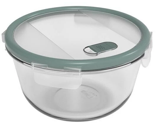 Rotho Glasdose mit Deckel NALA 2 l, Transparent