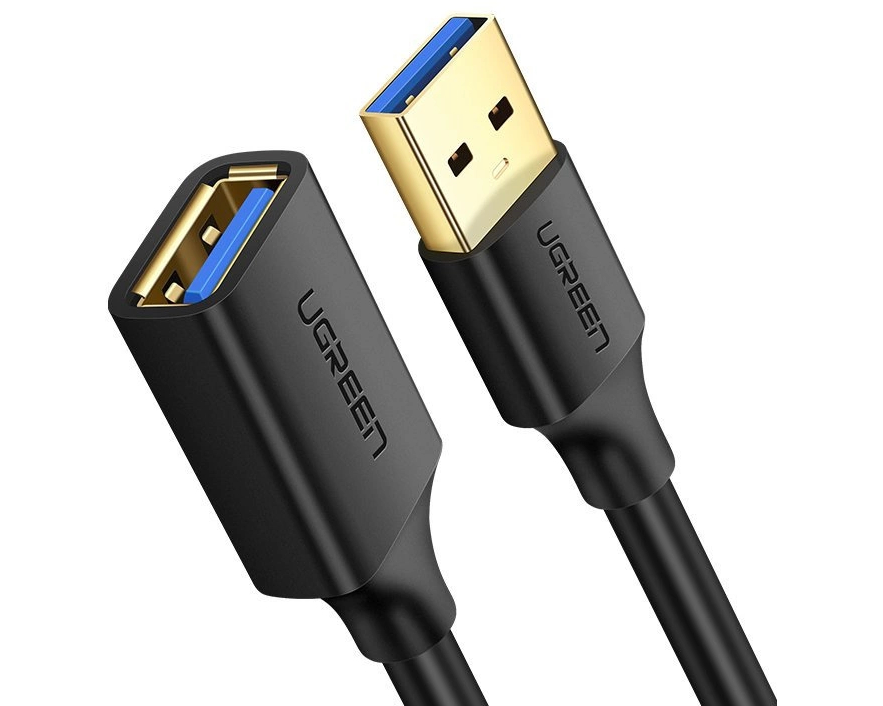 UGREEN Extension Cable USB 3.1 30126 1.5m, Black