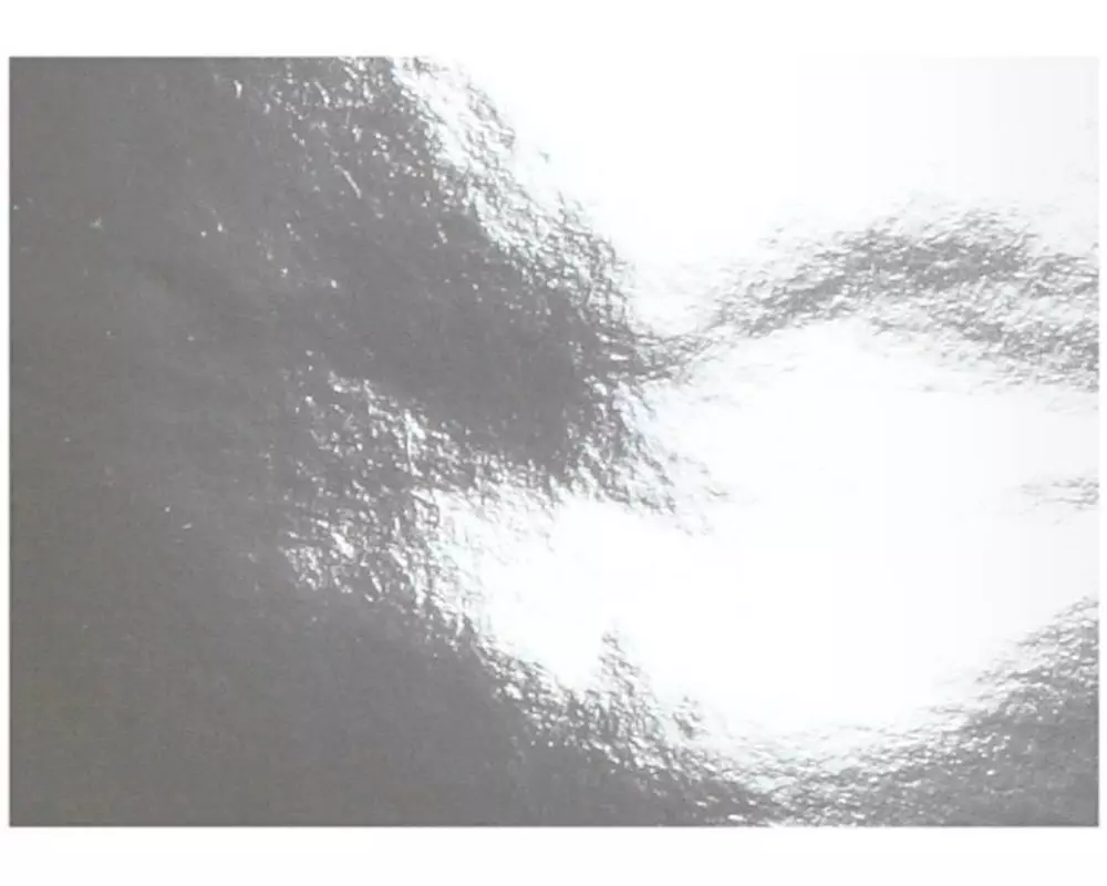 Creativ Company Metallicpapier Metallic-Papier A4, 120 g, Silber, 10 Blat