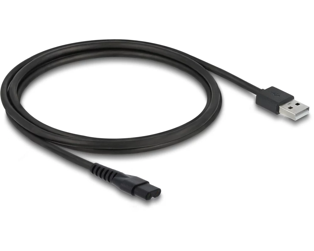 Delock USB Ladekabel für MANSCAPED 2.0 / 3.0 5 V, 1.2 m, Schwarz