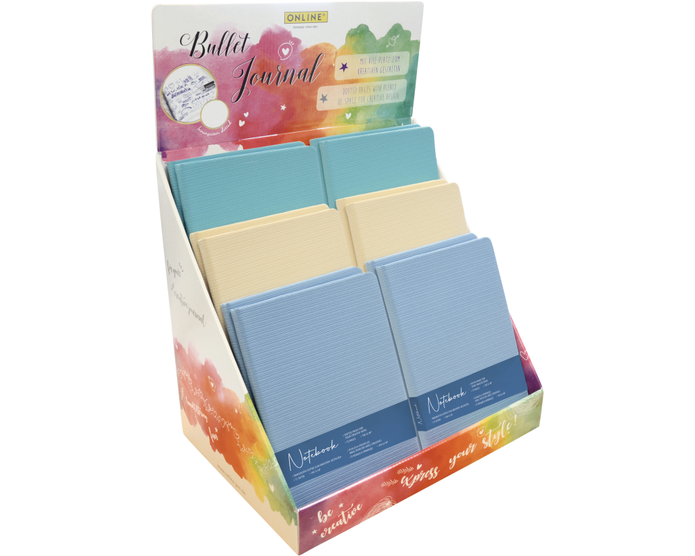 ONLINE Display Notebook Retro 08375/12