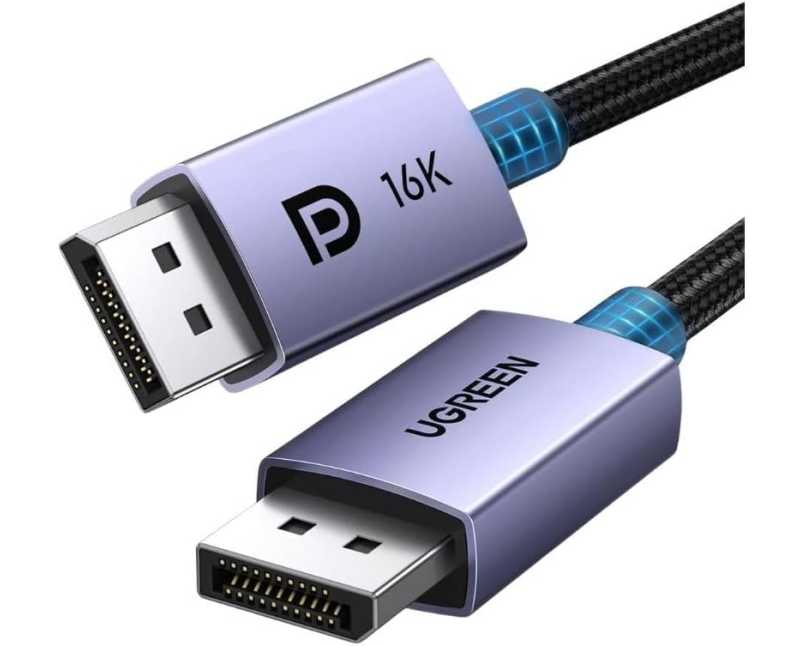 UGREEN Cable HDMI 8K, Braided 80402 1.5m,Black