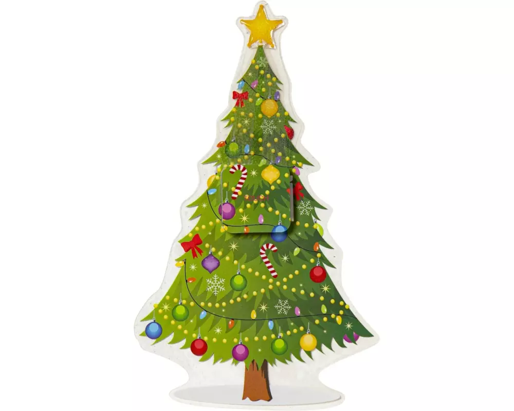 Star Trading Fensterdekoration Windo Tannenbaum, 23.5 cm, Mehrfarbig