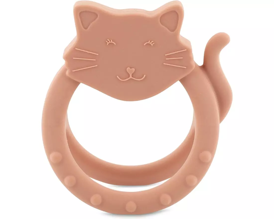 Trixie Beissring Katze Silikon, pink