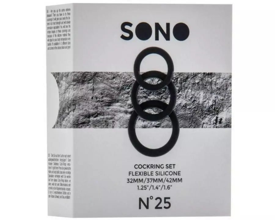 Sono Penisring No 25 Schwarz