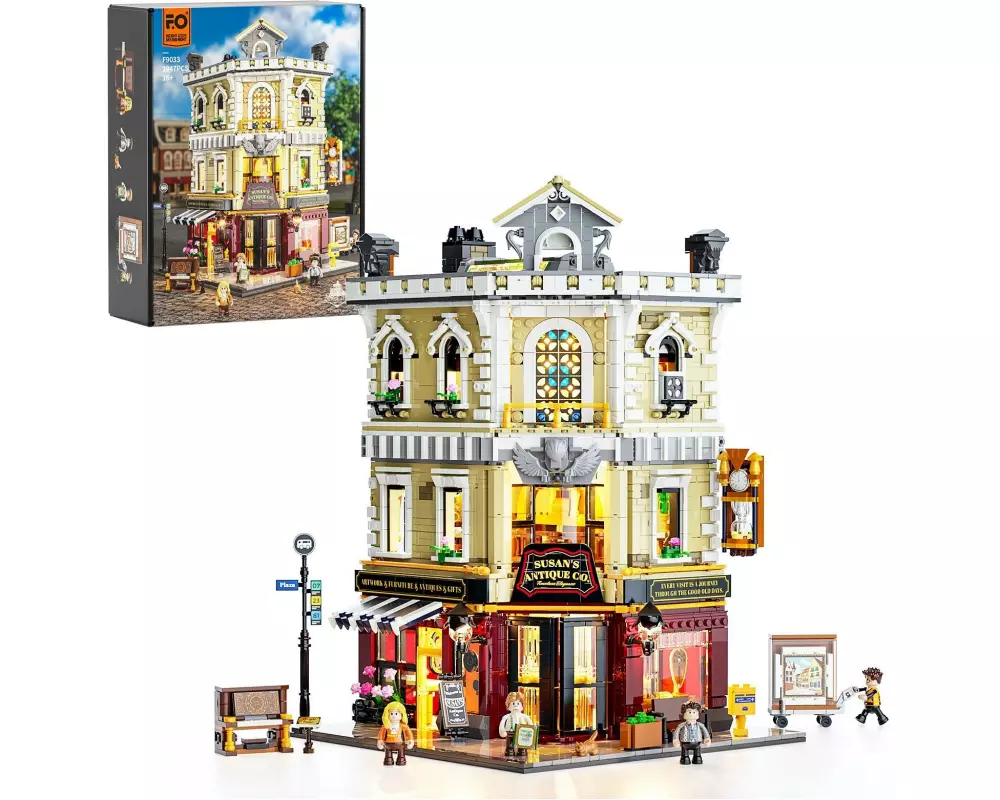 Lumibricks Antiquitätenladen mit Beleuchtung und 2847 Teilen