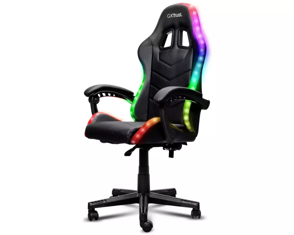 Trust Gaming-Stuhl GXT704 Roniq RGB Schwarz