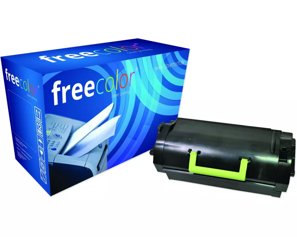 Freecolor Toner Lexmark 62D2 x 00 Black