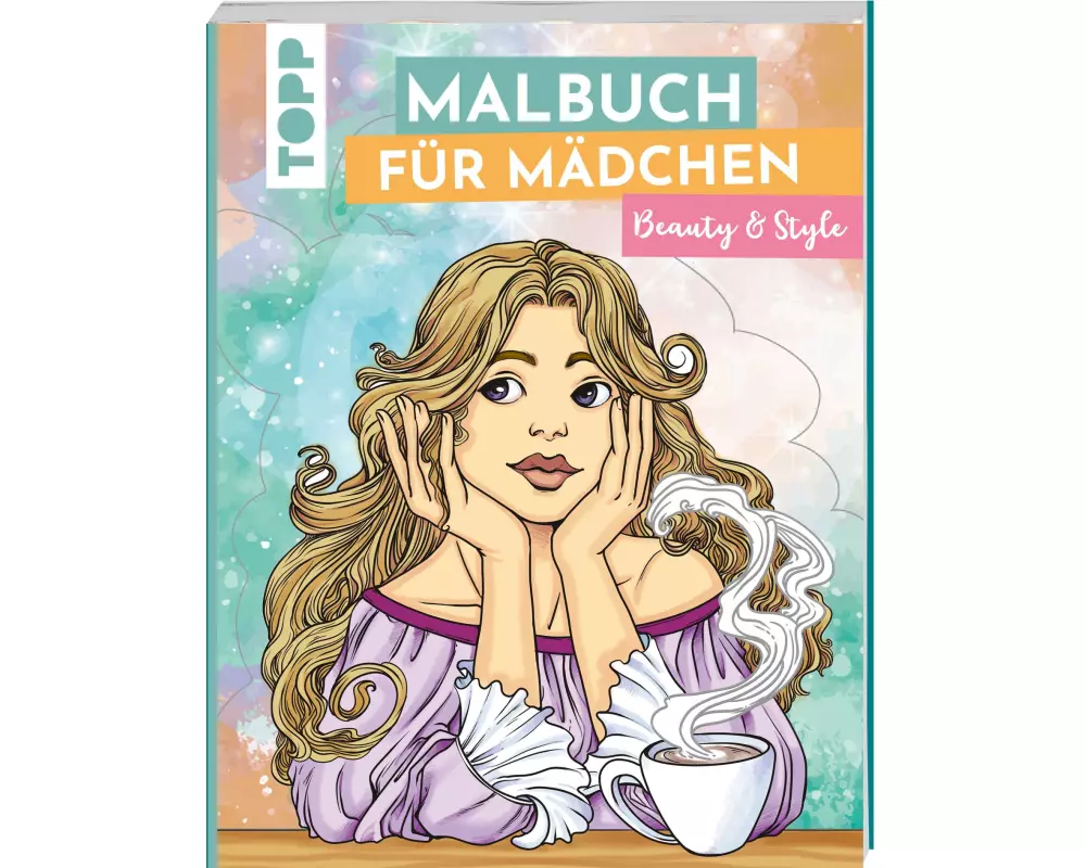 Frechverlag Malbuch für Kinder Beauty & Style 96 Seiten
