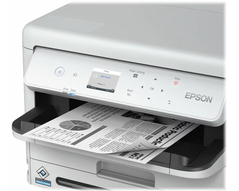 Epson WorkForce Pro WF-M5399DW Printer Mono B/W Duplex ink-jet A4 1200x2400dpi 25ppm 330 sheets USB 2.0 LAN Wi-Fi