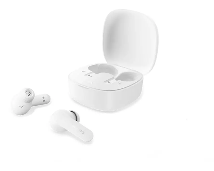 Philips True Wireless In-Ear-Kopfhörer TAT2100WT/00 Weiss