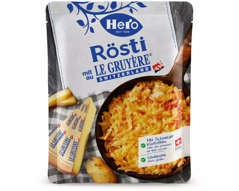 Hero Rösti Gruyère 400 g