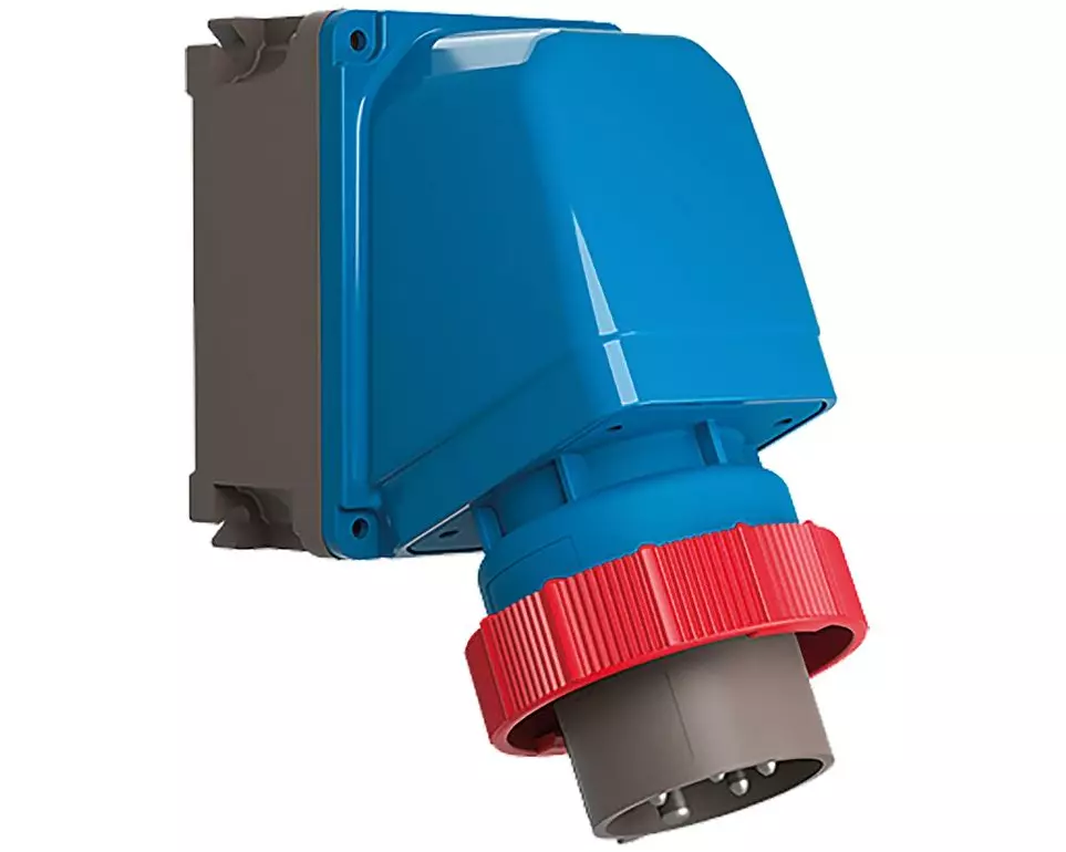 STEFFEN Palazzoli CEE 65° Wand-Stecker 3LNPE 32/5 400 V 6h