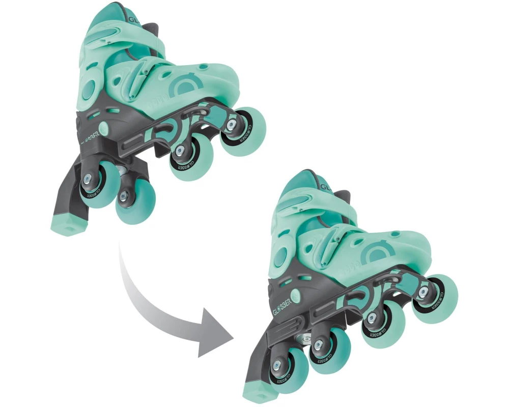 GLOBBER Inline-Skates 2 in 1 Gr. 26-29, Mint