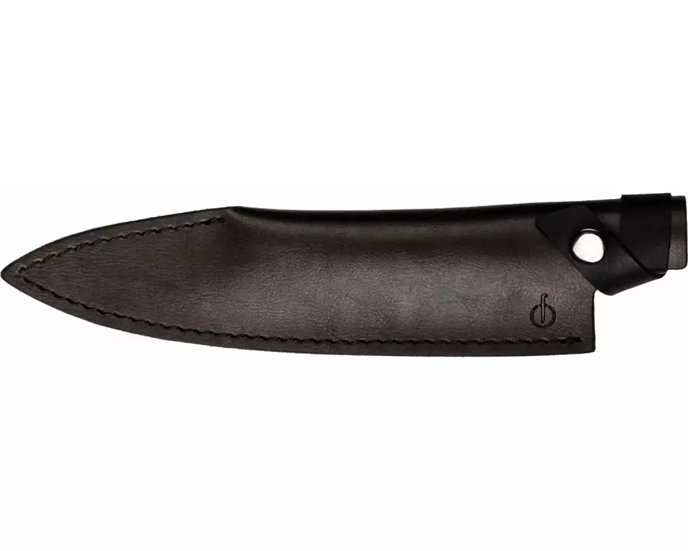 Forged Lederetui Kochmesser Gelb
