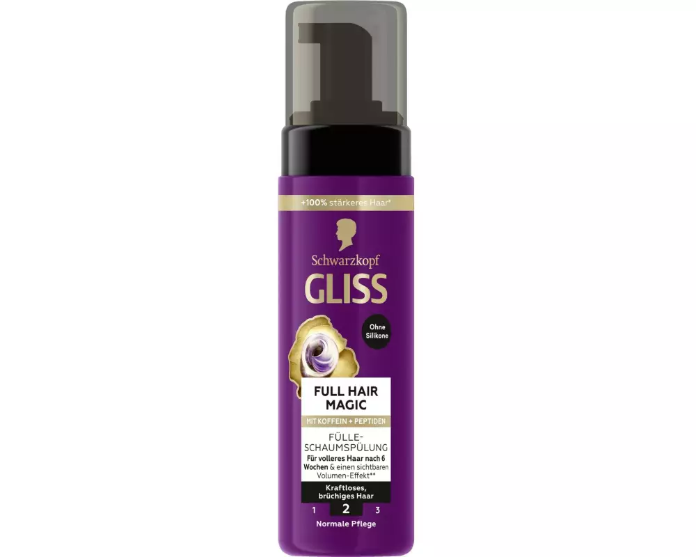 Schwarzkopf GLISS Haarkur Schaum-Spülung Full Hair Magic 200 ml