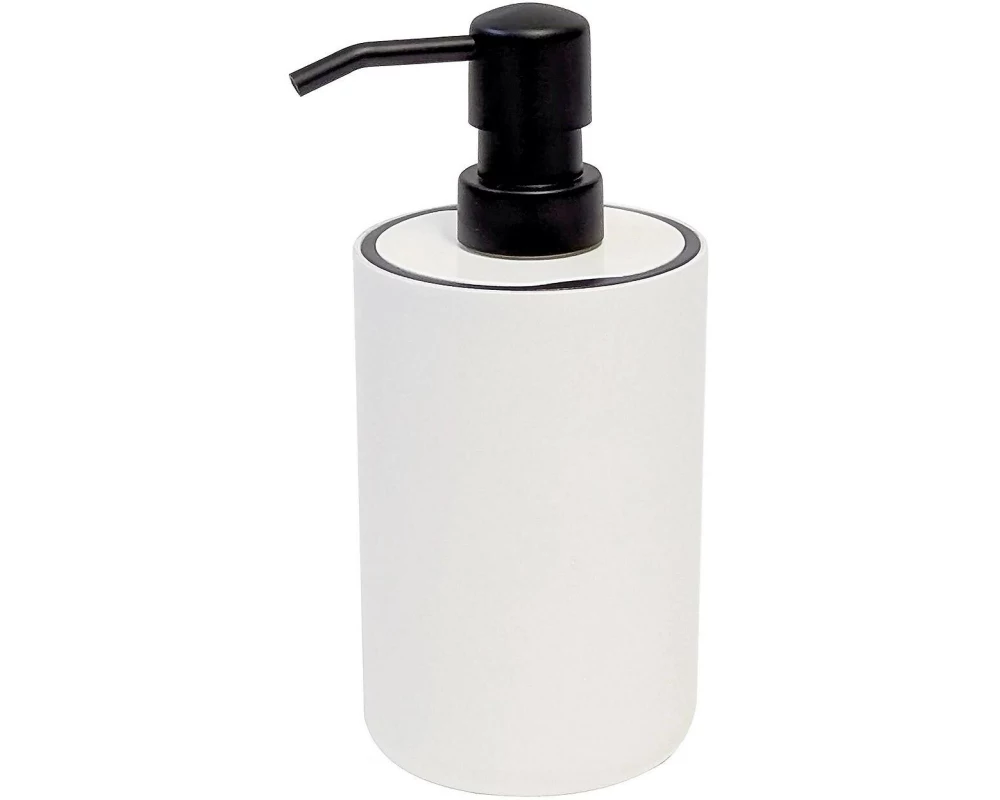 Kela Seifenspender Milos 300 ml, Schwarz