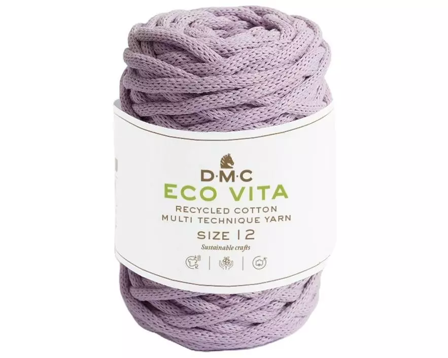 DMC Wolle Nova Vita Makramee Cord 250 g Lila