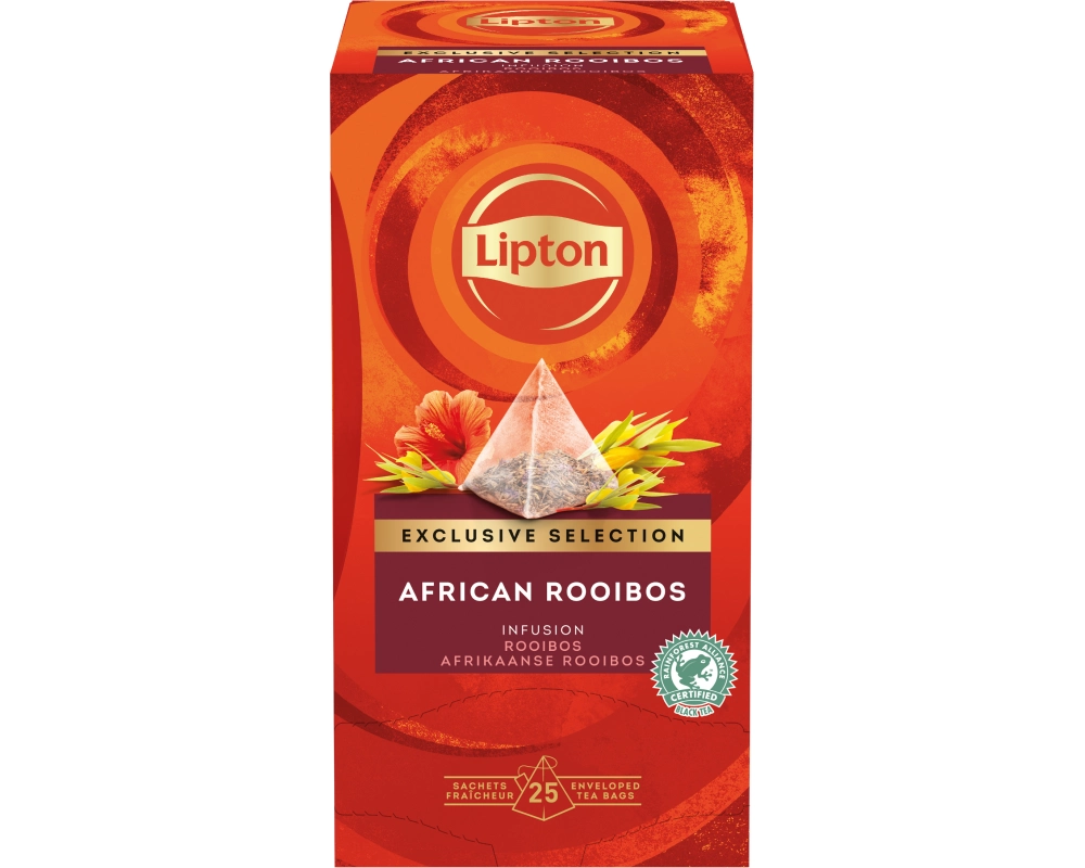 LIPTON Afrikanischer Rooibos Tee 4091079 25 Pyramiden