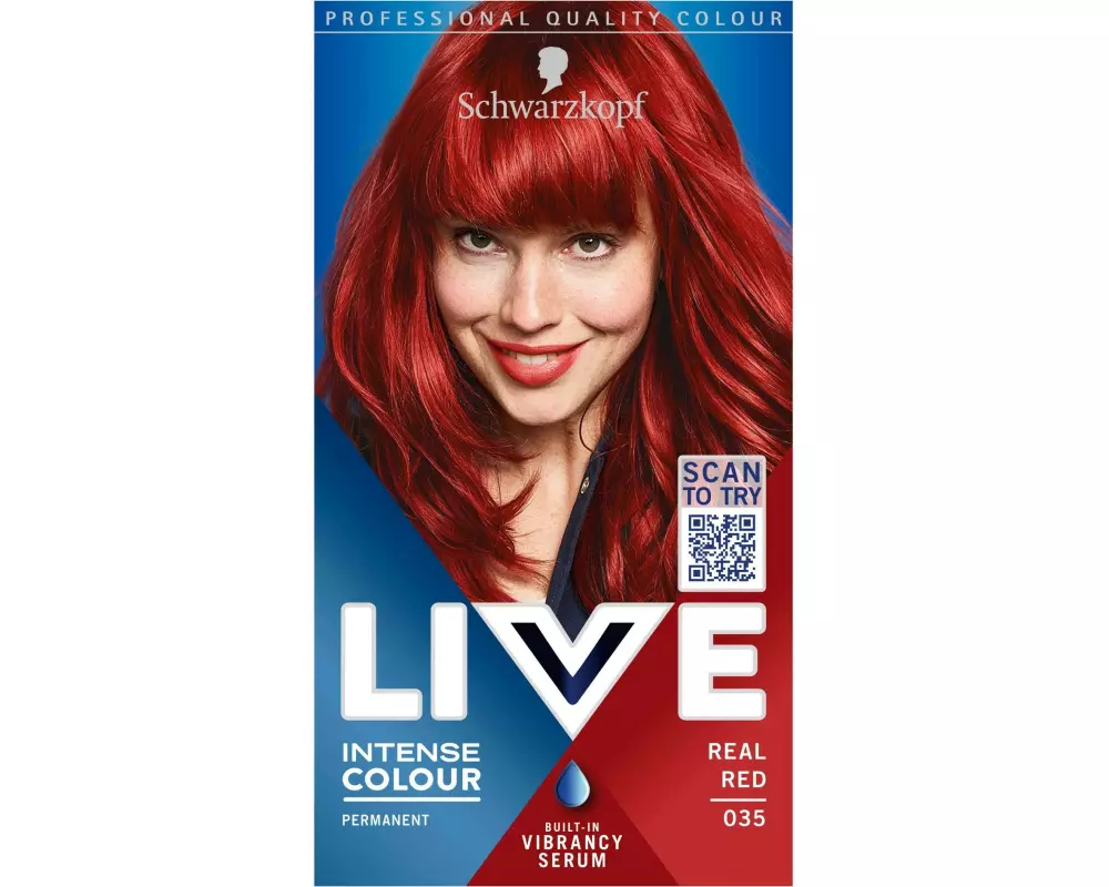 Schwarzkopf LIVE Haarcoloration Intense Colour 035 Real Red