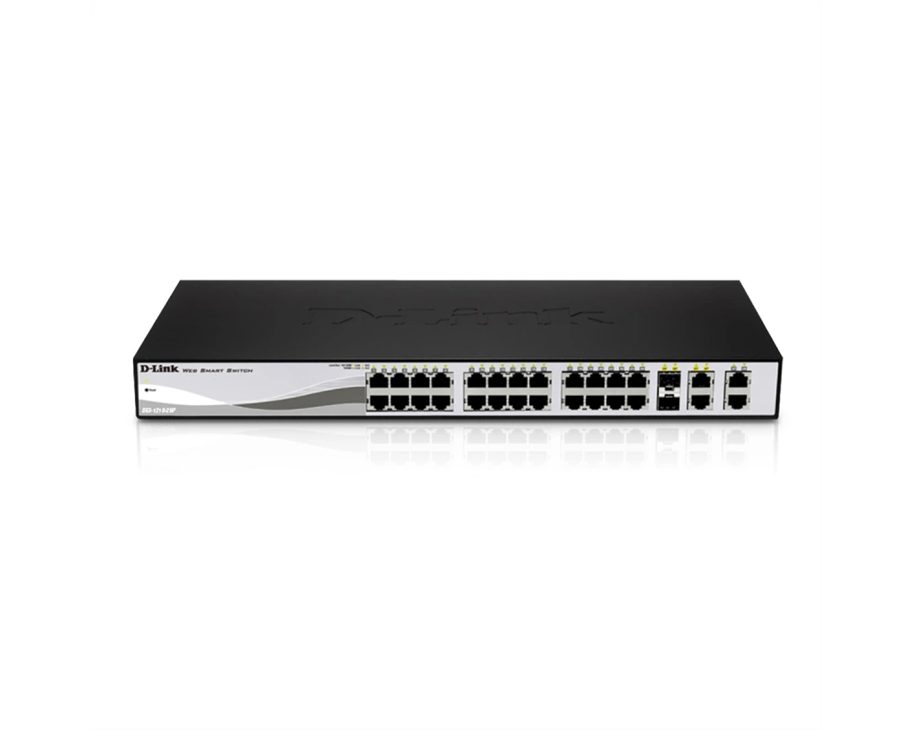 D-Link DES-1210-28P 28-Port Layer2 PoE Smart Managed Switch