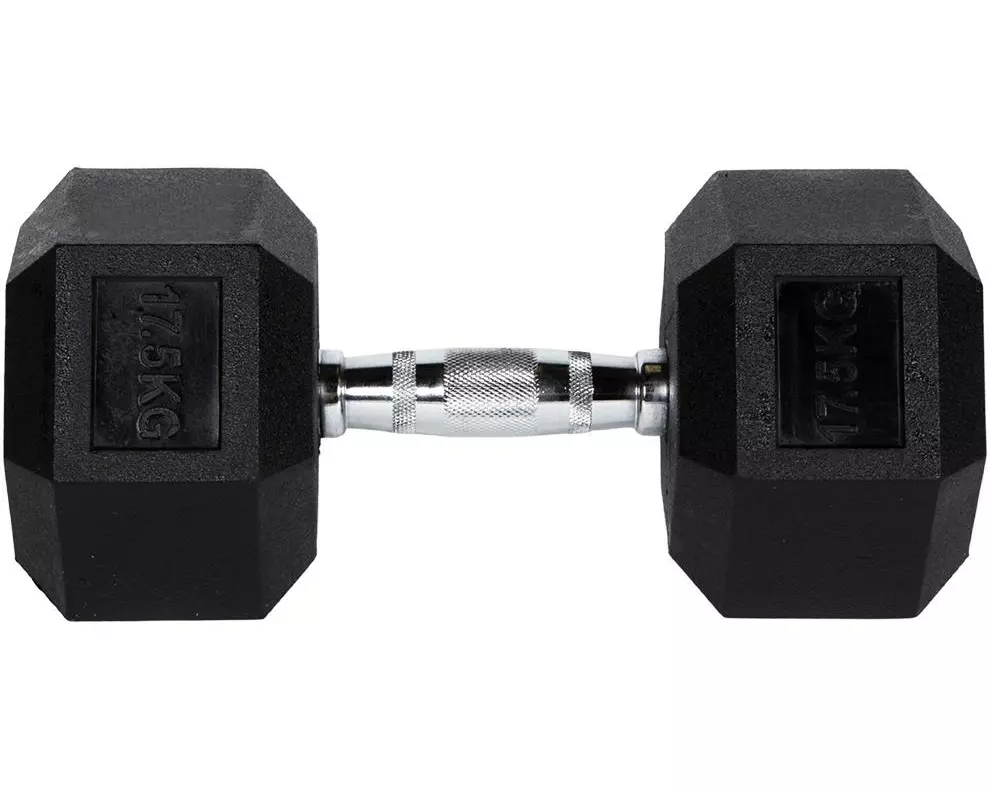 Fitcom Hex Dumbbell 17.5 kg