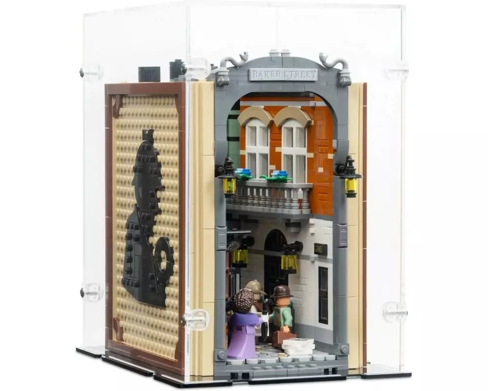 iDisplayit Acryl-Display für LEGO 10351 Sherlock Holmes Bücherstütze