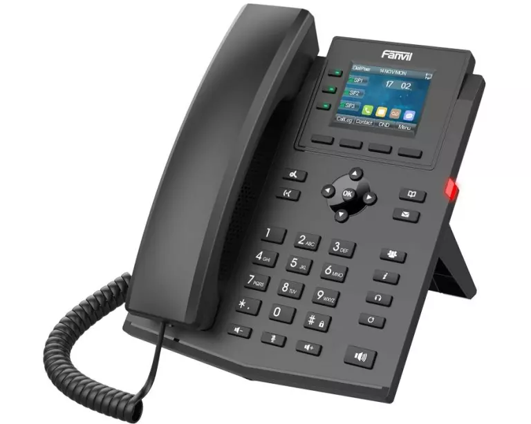 Fanvil Tischtelefon X303P Schwarz