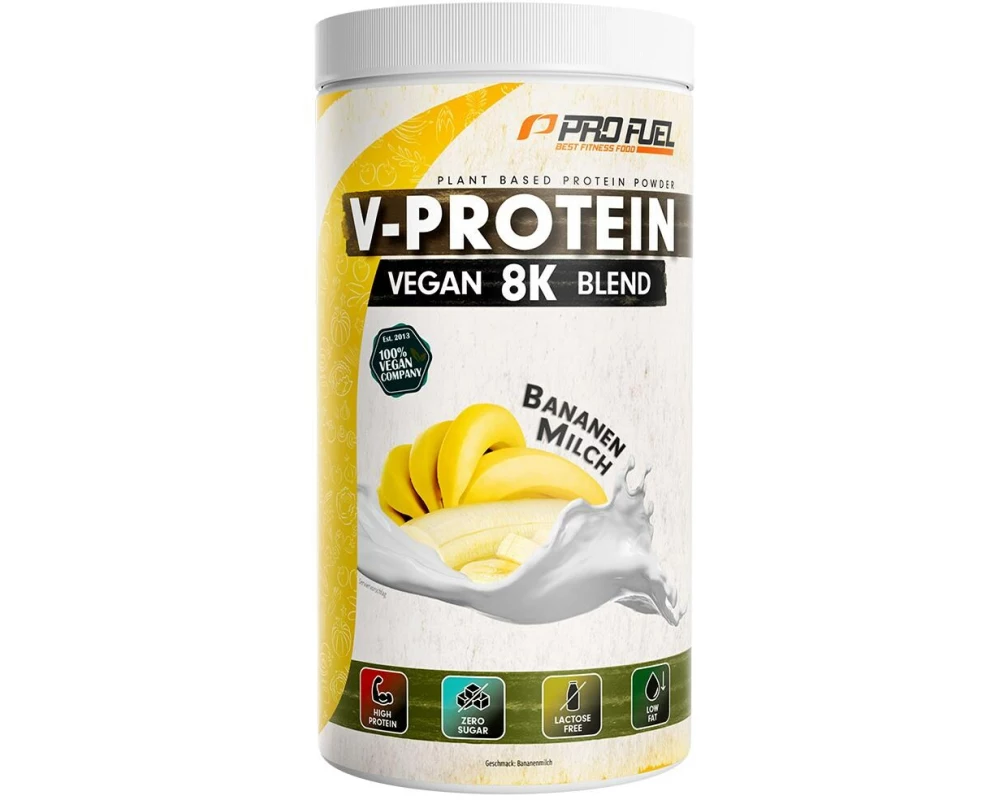 ProFuel Pulver V-Protein 8K Blend Bananen Milch 750 g