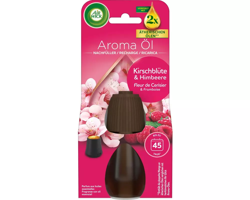 Air Wick Duftspender Nachfüller Kirschblüte und Himbeere 20 ml