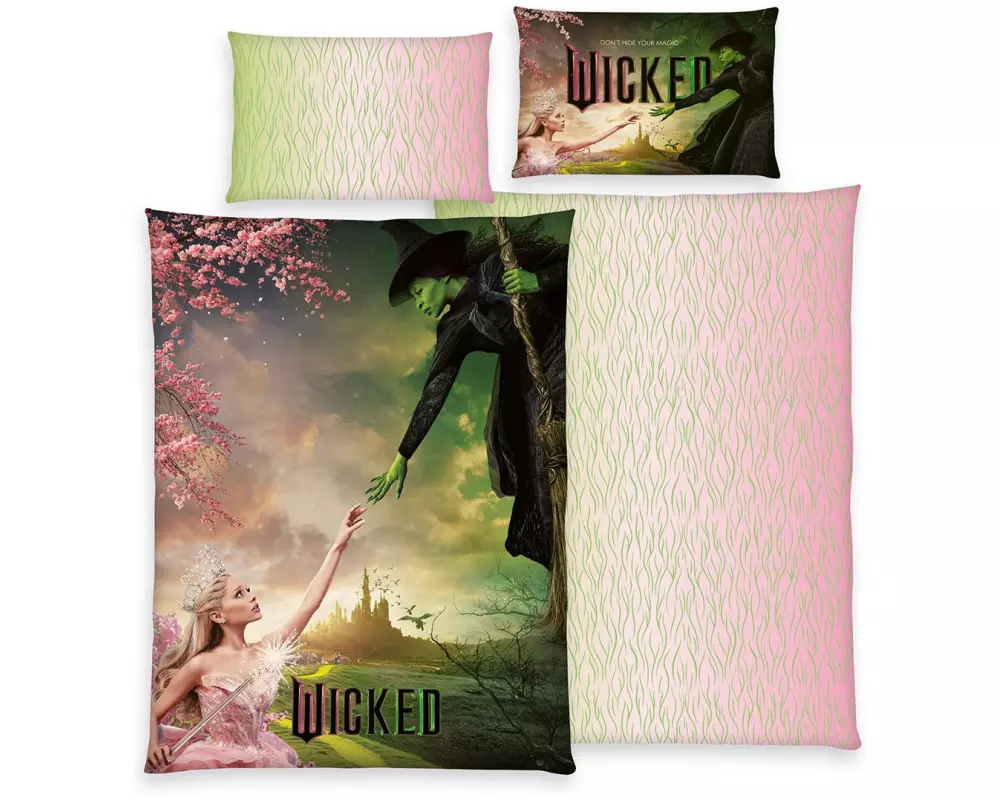Herding Kinderbettwäsche Wicked 160 x 210 cm + 65 x 100 cm