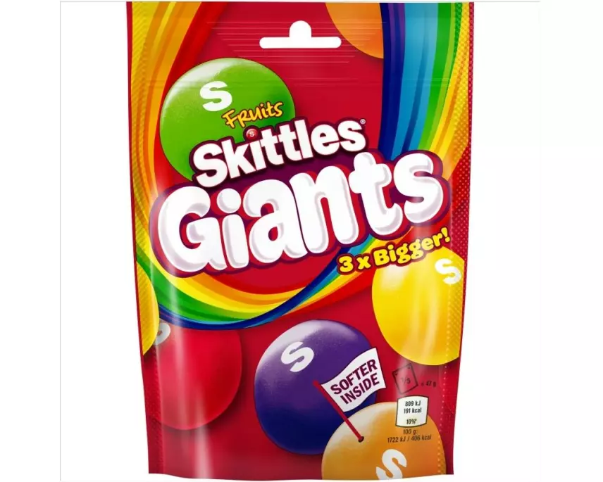 Skittles Int. Giants Fruits 132 g
